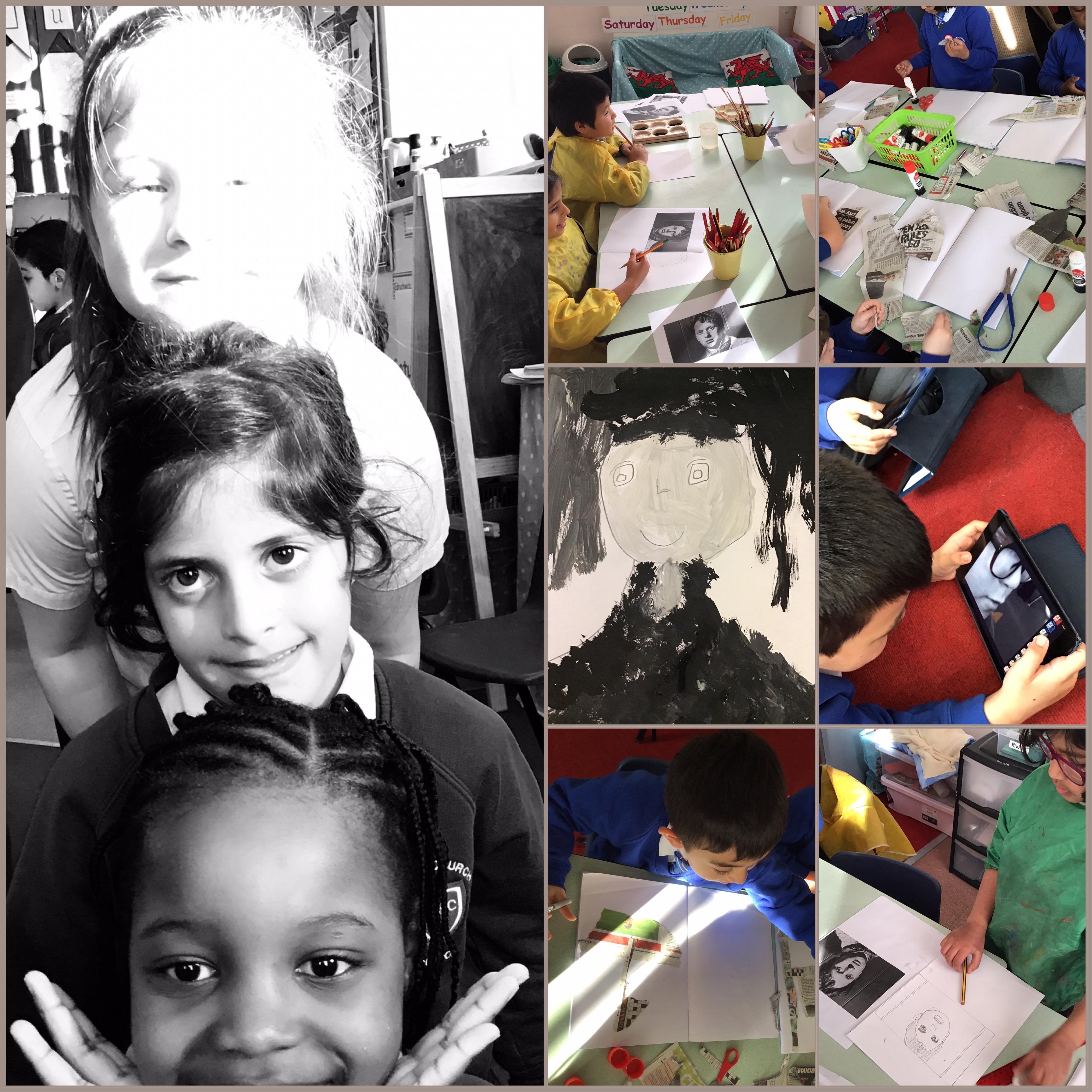 We learnt how to zoom, used filters and crop images.