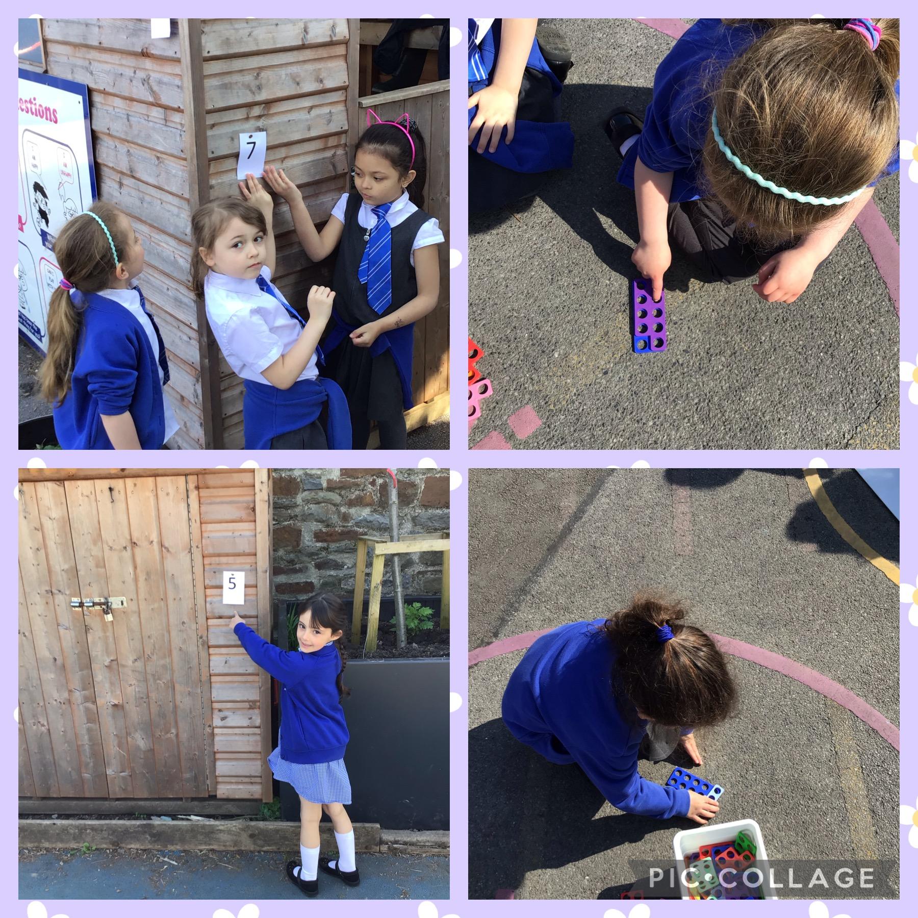 We have been practicing our addition and subtraction skills.